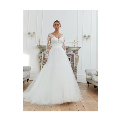Romantica Leigh - Grote maten trouwjurk