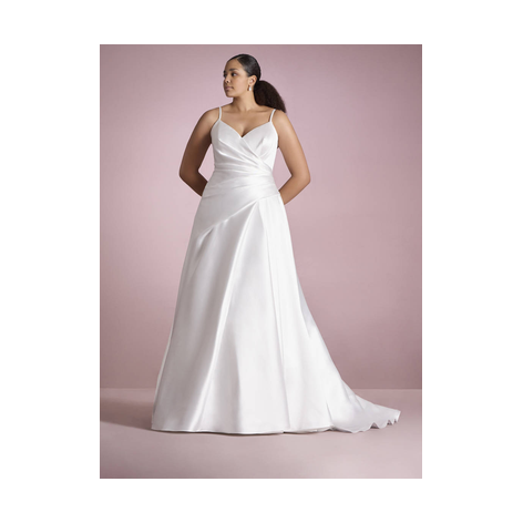 White One Yukata - Grote maten trouwjurk