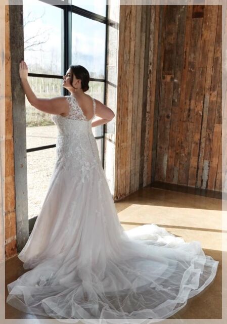 Grote maten trouwjurken