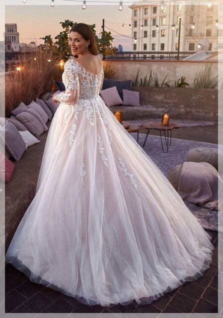 Grote maten trouwjurken