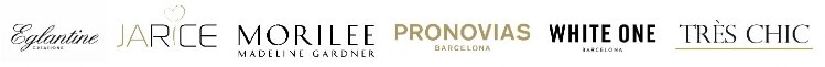 Bruidsmerken Bruidsmerken: Eglantine Creations, Jarice, Morilee Madeline Gardner, Pronovias, White One, Tres Chic