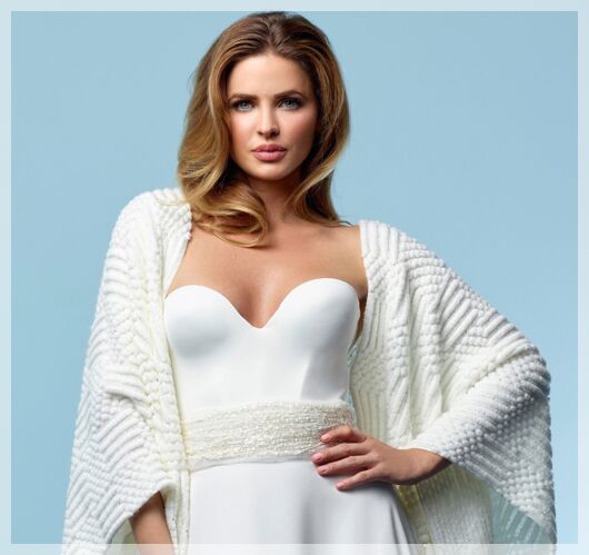 Een mooie bruidsstola, bolero of cape voor je trouwdag
