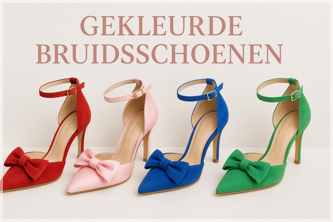 Gekleurde bruidsschoenen Gekleurde bruidsschoenen