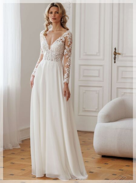 Bruidsjurken met mouwen 2026