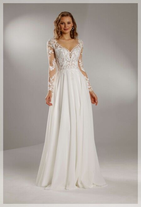 Bedekte trouwjurken. Ben je benieuwd naar onze mooie bedekte trouwjurken? Bruidsboutique La Romance heeft weer een prachtige nieuwe collectie bruidsjaponnen ingekocht. Ben je benieuwd naar onze nieuwe collectie bedekte bruidsjurken? Maak vrijblijvend een pasafspraak in onze bruidswinkel. Je bent van harte welkom bij Bruidsboutique La Romance Kerkstraat 29 2971 AK in Bleskensgraaf (Zuid-Holland).