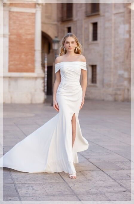 Strapless trouwjurken