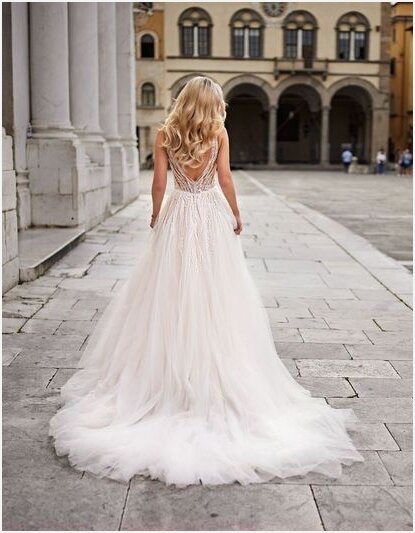 Collectie trouwjurken. Tres Chic TC25214