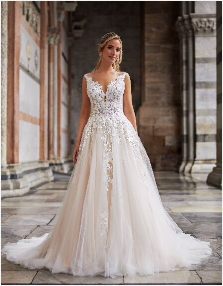 Collectie trouwjurken. Tres Chic TC25226