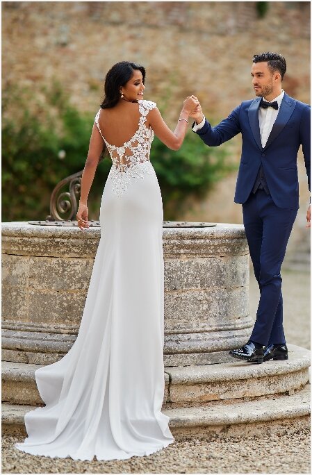 Collectie trouwjurken. Tres Chic PU25509