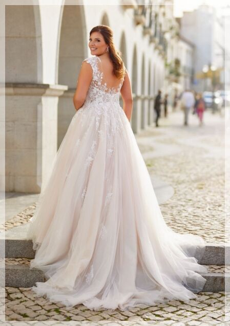 Grote maten trouwjurken