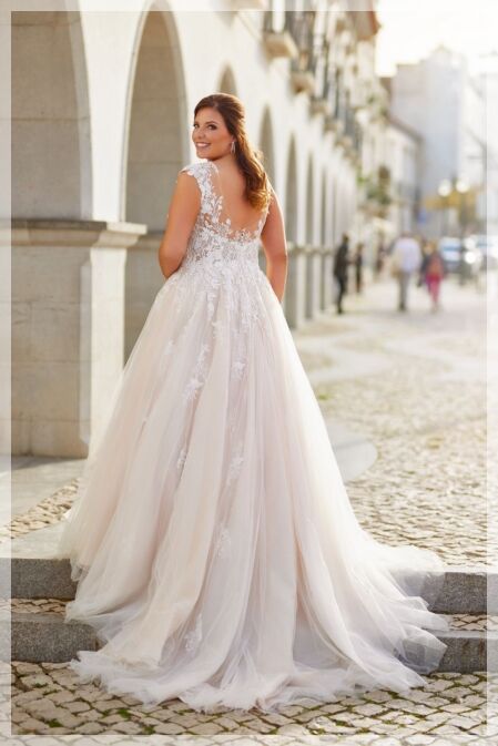 Grote maten trouwjurken