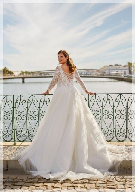 Grote maten trouwjurken