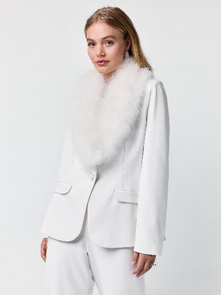 Marabou kraag 90 cm Poirier 75050