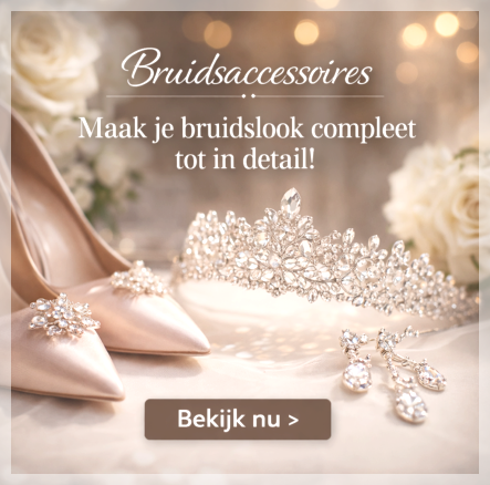Bruidsaccessoires Zuid-Holland. Maak je bruidslook compleet tot in detail!