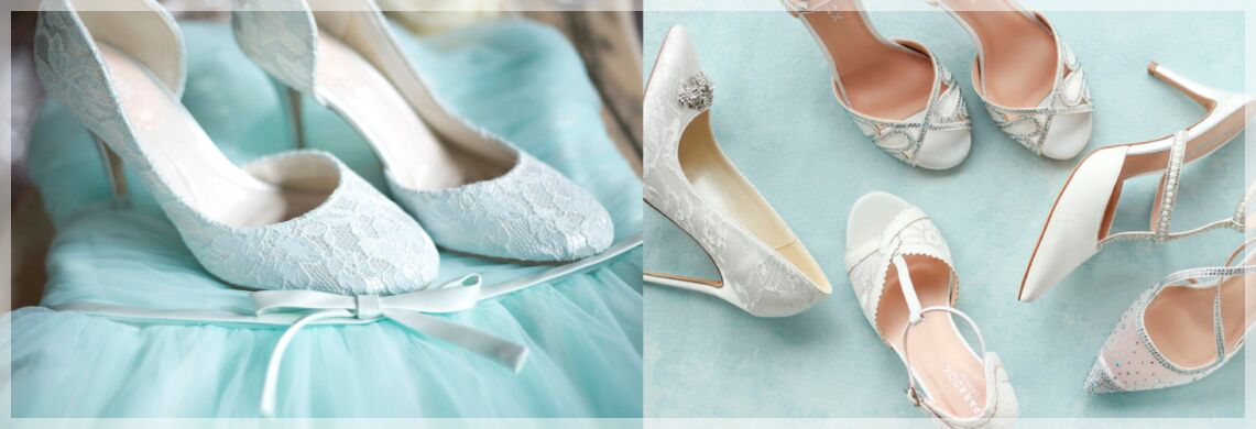 Bruidsschoenen glitter