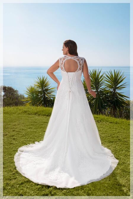 Grote maten trouwjurken