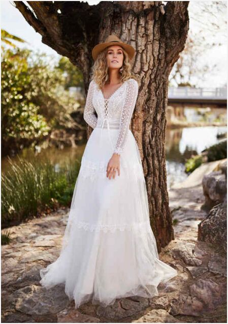 Bohemian trouwjurken