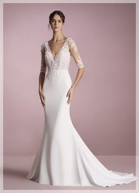 Collectie trouwjurken. White One Arida