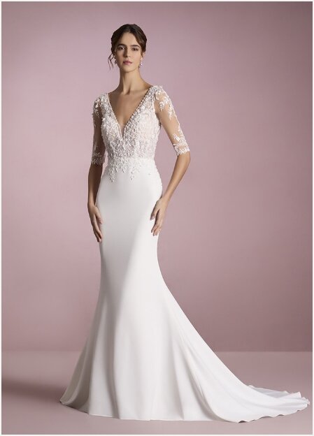 Collectie trouwjurken. White One Arida