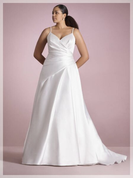 Grote maten trouwjurken