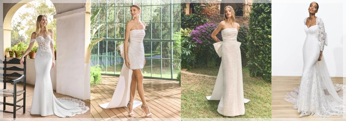 White One trouwjurken